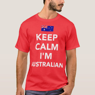 Behalten Ruhe Im australischen T-Shirt