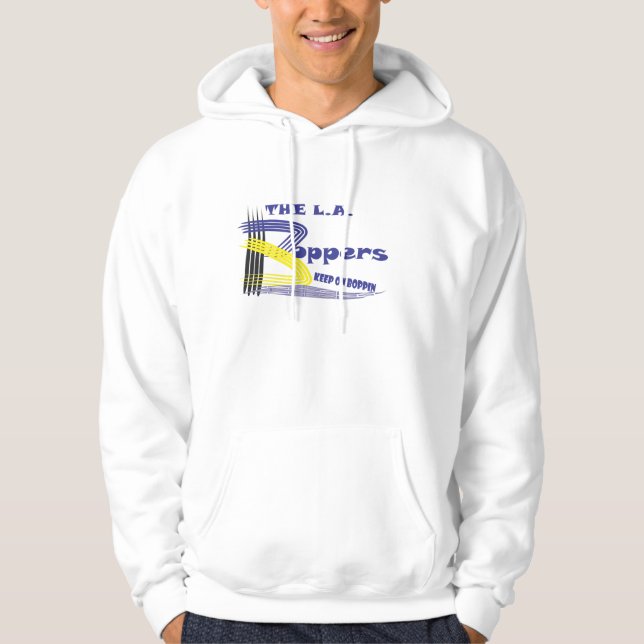 Behalten Sie auf Boppin Hoodie (Vorderseite)