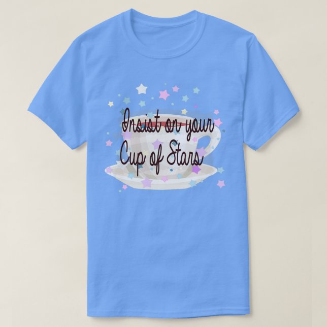 Behalten Sie auf Ihrer Tasse Sterne auf der Jagd a T-Shirt (Design vorne)