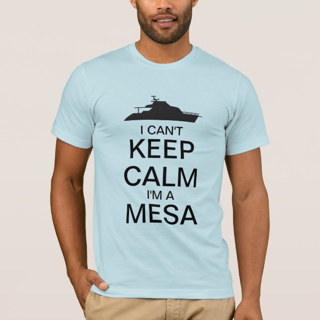 Behalten Sie Bootfahrt-T - Shirt der Ruhe-| (Vorderseite)