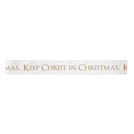Behalten Sie Christus in Christmas® 3" weit Band Satinband