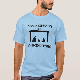 Behalten Sie CHRISTUS in den WeihnachtsShirts und T-Shirt