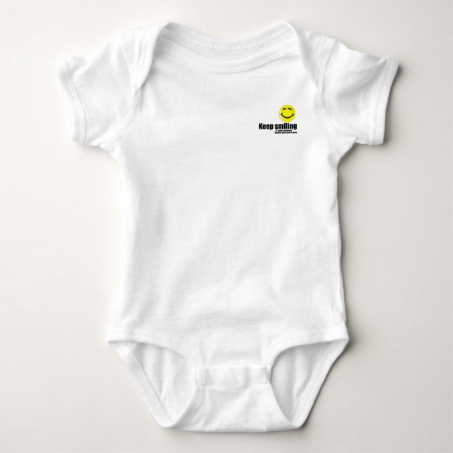 Behalten Sie das Lächeln Polo Shirt (Vorderseite)
