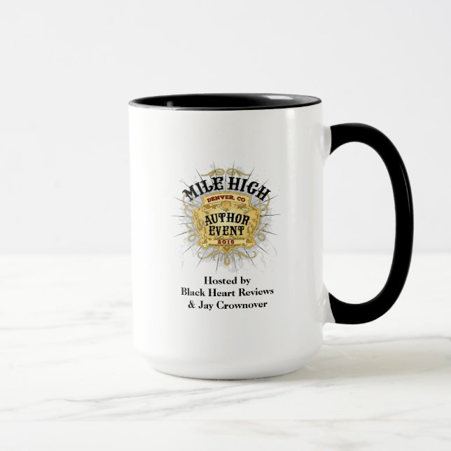 "Behalten Sie Denver-Bart" - die zwei Ton-Tasse Tasse (Rechts)