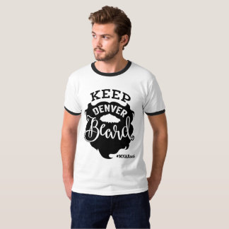 "Behalten Sie der Denver-Bart-" - Männer T-Shirt
