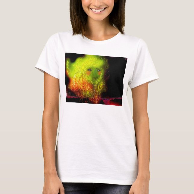 Behalten Sie die grüne Änderung T-Shirt (Vorderseite)