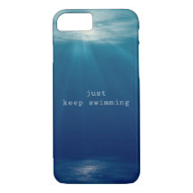 Behalten Sie einfach Schwimmen