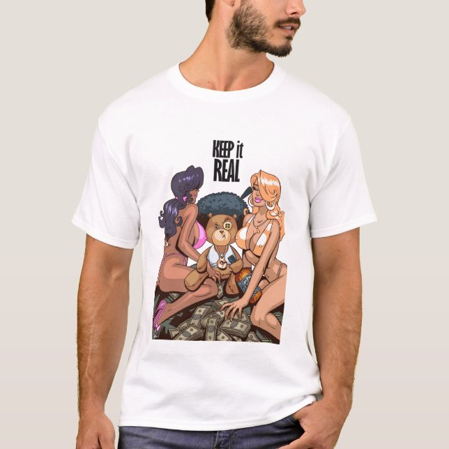 Behalten Sie es wirklich (weiß) T-Shirt (Vorderseite)
