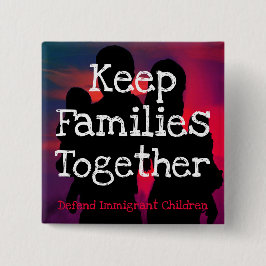 Behalten Sie Familien, zusammen Button zu knöpfen