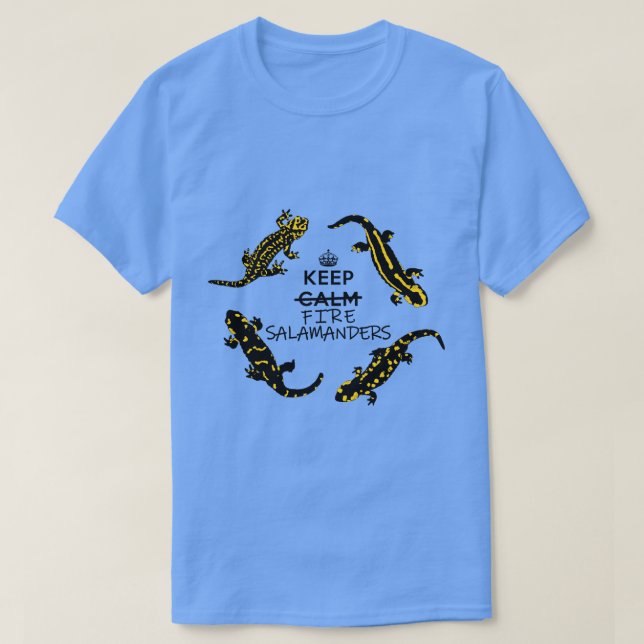 Behalten Sie FeuerSalamanders T-Shirt (Design vorne)
