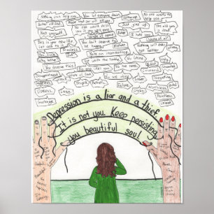 Behalten Sie fortbestehendes (Krise) 11x14 Poster