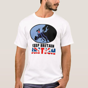 Behalten Sie Großbritannien britisch T-Shirt
