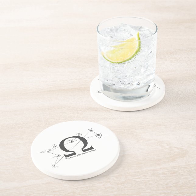 Behalten Sie klaren Sandstein-Untersetzer Efa Sandstein Untersetzer (Seite)