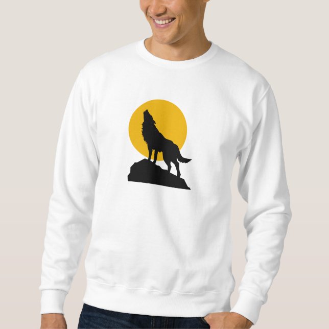 Behalten Sie Michigan-Wölfe geschützt Sweatshirt (Vorderseite)