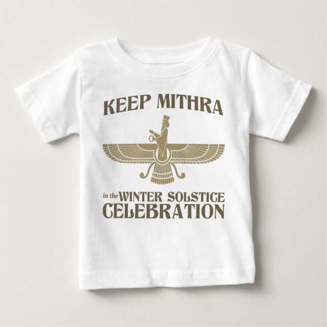 Behalten Sie Mithra in der Baby T-shirt (Vorderseite)