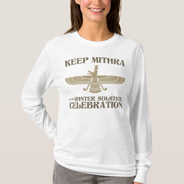 Behalten Sie Mithra in der T-Shirt (Vorderseite)