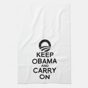 BEHALTEN SIE OBAMA UND MACHEN SIE - .PNG WEITER GESCHIRRTUCH