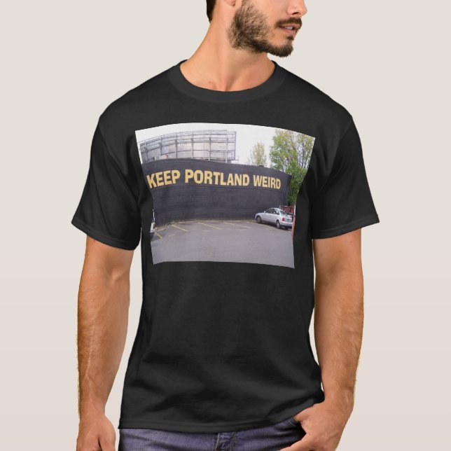 Behalten Sie Portland sonderbar T-Shirt (Vorderseite)