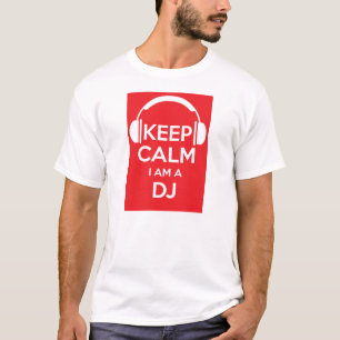 Behalten Sie Ruhe, die ich ein DJ-Geburtstags-T - T-Shirt