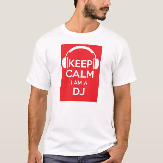 Behalten Sie Ruhe, die ich ein DJ-Geburtstags-T - T-Shirt