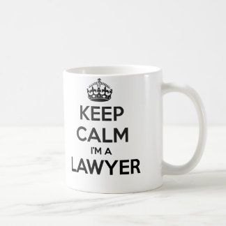 Behalten Sie Ruhe, die ich eine Tasse