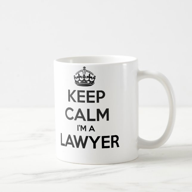 Behalten Sie Ruhe, die ich eine Tasse (Rechts)