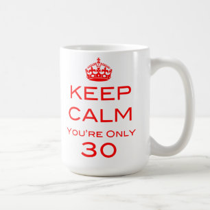 Behalten Sie Ruhe, die Sie die nur 30 Tasse