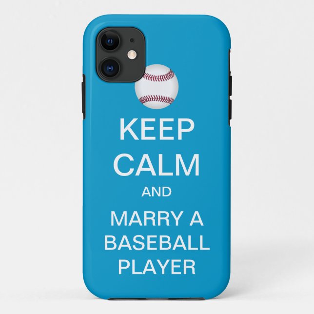BEHALTEN Sie RUHE, einen Baseball-Spieler iPhone 5 Case-Mate iPhone Hülle (Rückseite)