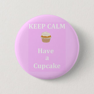 Behalten Sie Ruhe - einen kleinen Kuchen zu essen Button