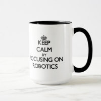Behalten Sie Ruhe, indem Sie auf Robotik sich