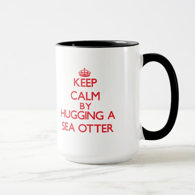 Behalten Sie Ruhe, indem Sie einen Seeotter Tasse (Rechts)