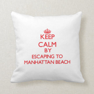 Behalten Sie Ruhe, indem Sie zu Manhattan Beach Kissen