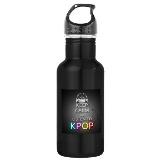 BEHALTEN Sie RUHE (Kpop Version) Trinkflasche