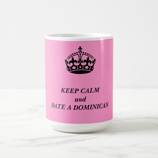 "BEHALTEN SIE RUHE-" TASSE (Mittel)