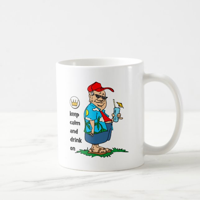 behalten Sie Ruhe Tasse (Rechts)