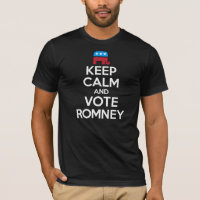 Behalten Sie Ruhe und Abstimmung Romney