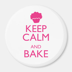 BEHALTEN SIE RUHE UND BACKEN SIE MAGNET