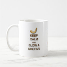 Behalten Sie Ruhe und brennen Sie eine Tasse