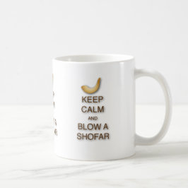 Behalten Sie Ruhe und brennen Sie eine Tasse