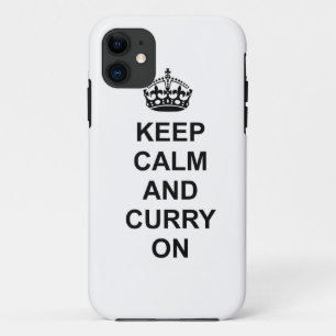 Behalten Sie Ruhe und Curry auf Telefonkasten Case-Mate iPhone Hülle