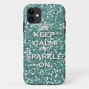 Behalten Sie Ruhe und funkeln Sie auf Fall IPhone5 Case-Mate iPhone Hülle