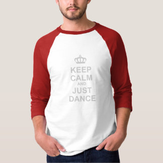 Behalten Sie Ruhe und gerade Tanz - DJ-Tanzen T-Shirt