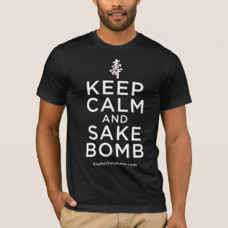 Behalten Sie Ruhe-und Grund-Bomben-Shirt T-Shirt