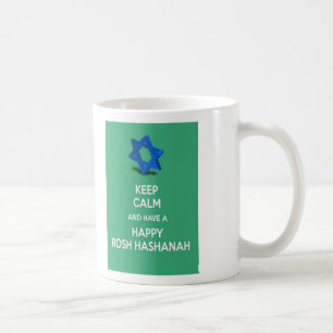 Behalten Sie Ruhe und haben Sie ein glückliches Tasse