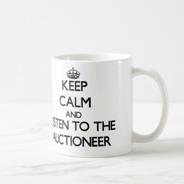 Behalten Sie Ruhe und hören Sie auf den Kaffeetasse (Rechts)