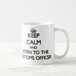 Behalten Sie Ruhe und hören Sie auf den Tasse