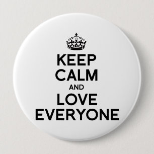 BEHALTEN Sie RUHE UND LIEBE EVERYONE.png Button
