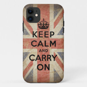 Behalten Sie Ruhe und machen Sie mit BRITISCHER iPhone 11 Hülle