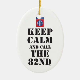 BEHALTEN Sie RUHE UND NENNEN Sie DAS 82. Keramik Ornament