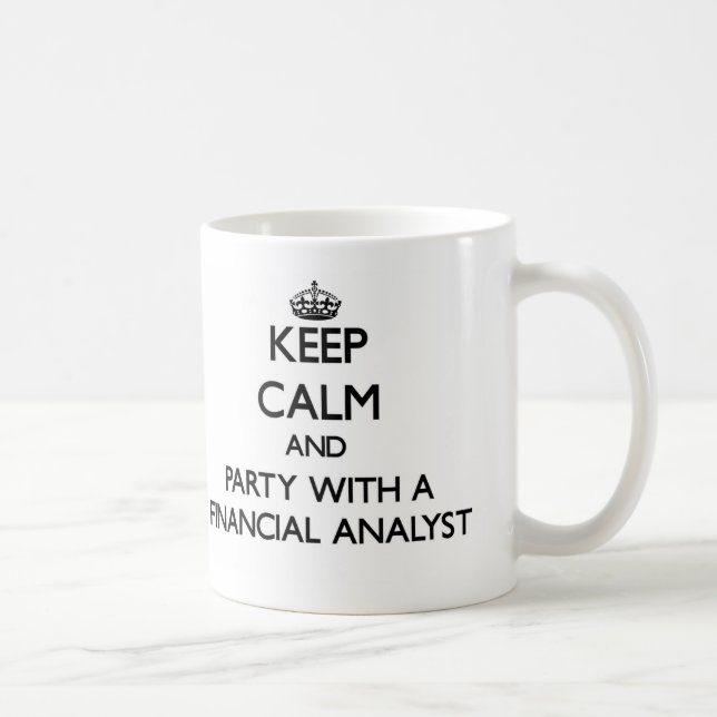 Behalten Sie Ruhe und Party mit einem Tasse (Rechts)
